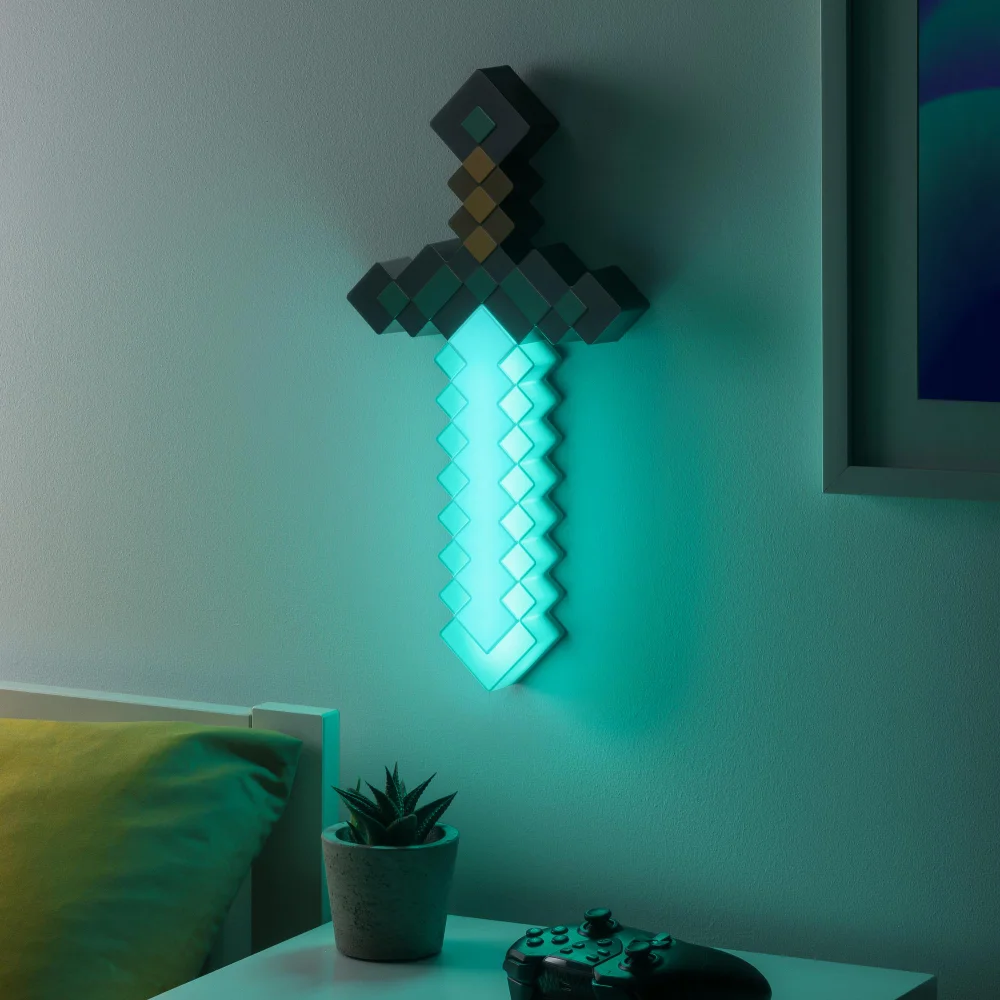 Minecraft Diamond Sword Light Image 1