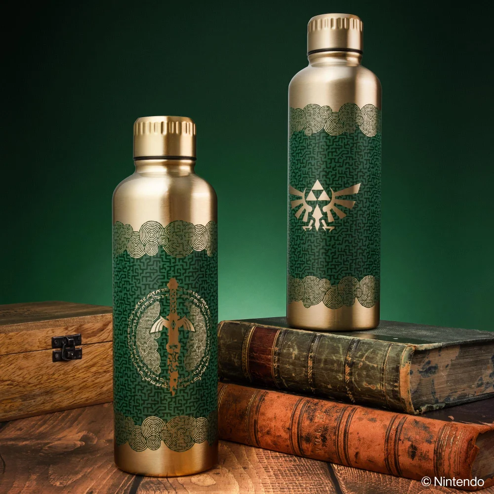 Tears Of The Kingdom Metal Water Bottle Image 1