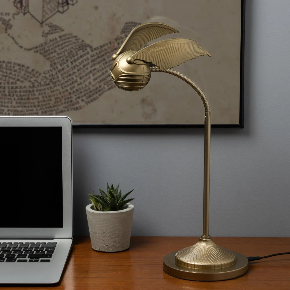 Harry Potter Golden Snitch Posable Desk Lamp Image 1