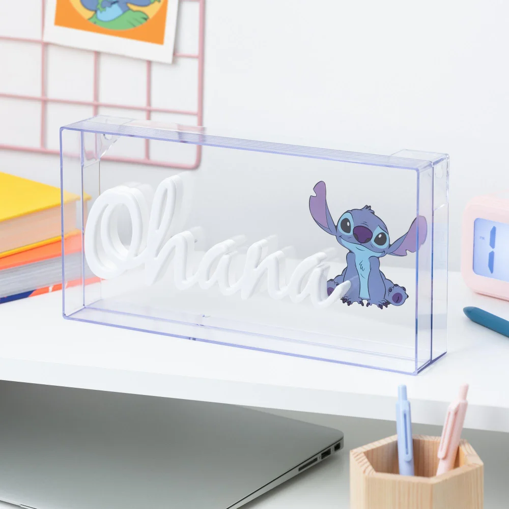 Stitch Ohana LED Neon Light Image 1