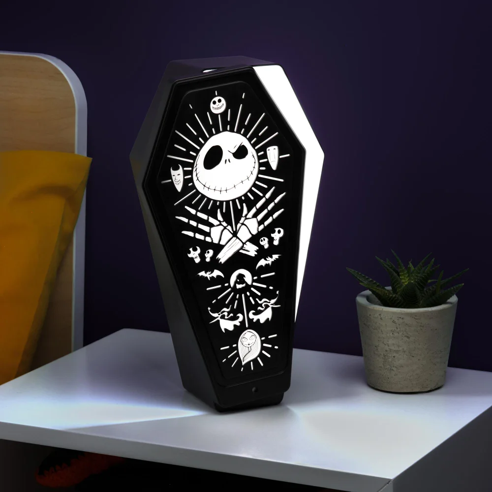 Nightmare Before Christmas Coffin 3D Light Image 1