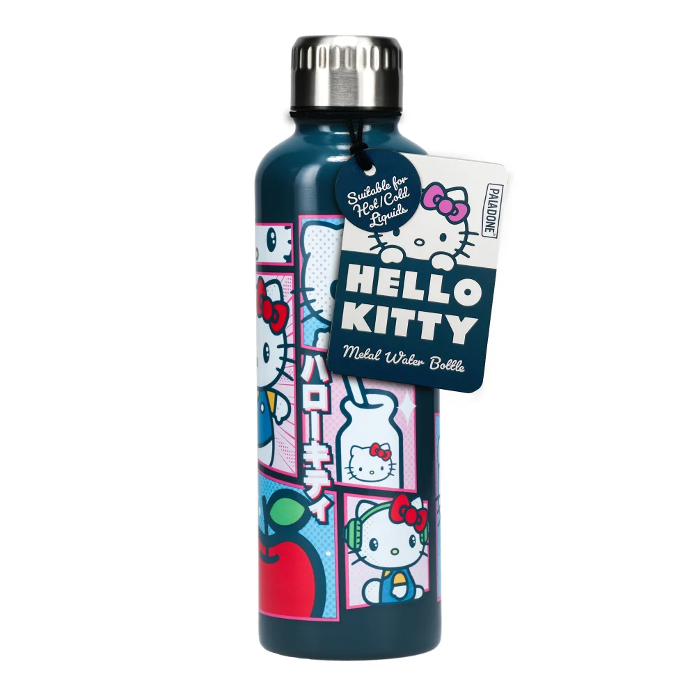 Hello Kitty Metal Water Bottle Image 1