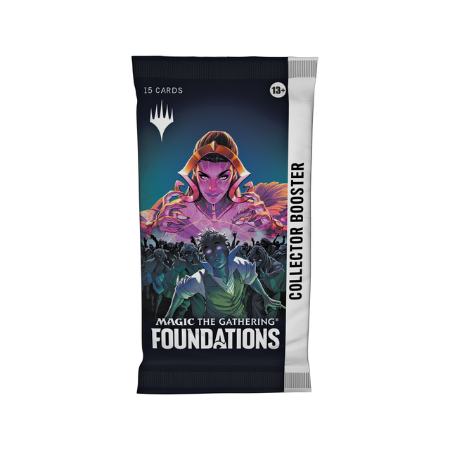 Magic: The Gathering Foundations Collector Booster (15 Magic Cards)