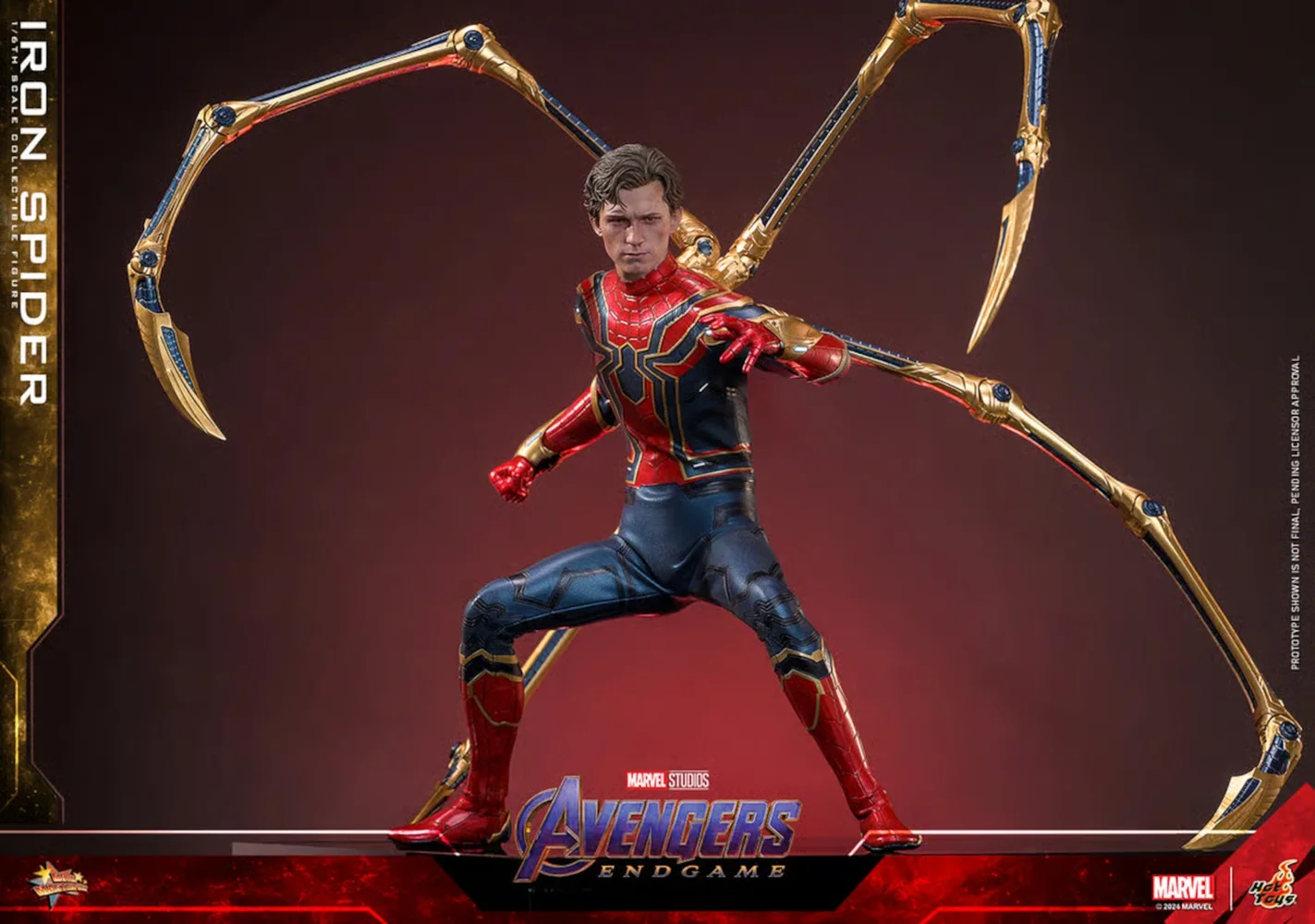 Hot Toys Marvel 1:6 Scale Iron Spider 2.0 Avengers Endgame Statue Image 1