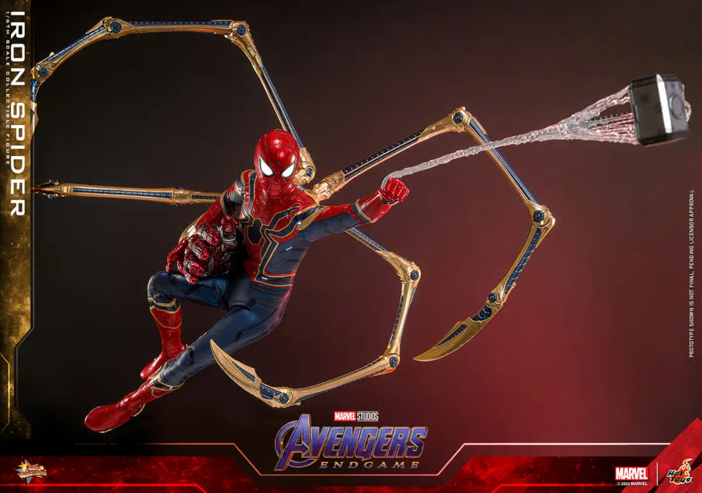 Hot Toys Marvel 1:6 Scale Iron Spider 2.0 Avengers Endgame Statue