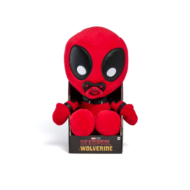 Disney Marvel Deadpool vs Wolverine Babypool 25cm Soft Toy