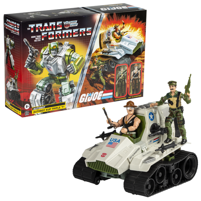 Hasbro Transformers Collaborative G.I. Joe x Transformers Autobot Kup Triple T Action Figure