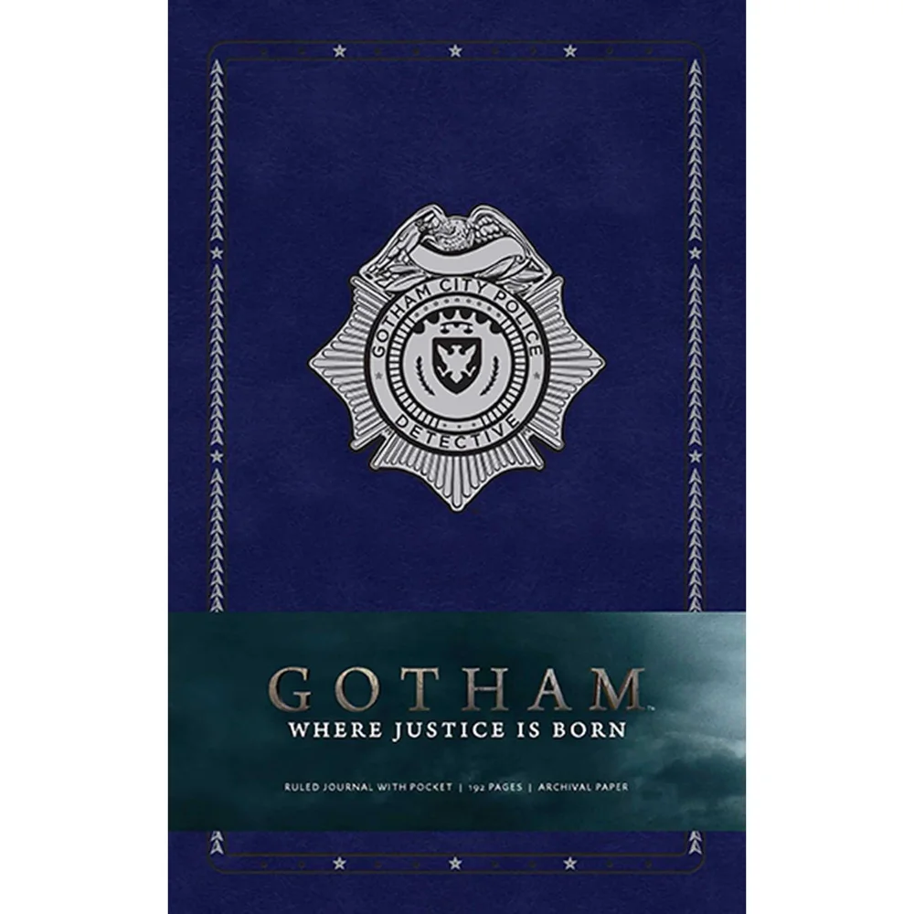 Gotham Hardcover Ruled Journal Image 1