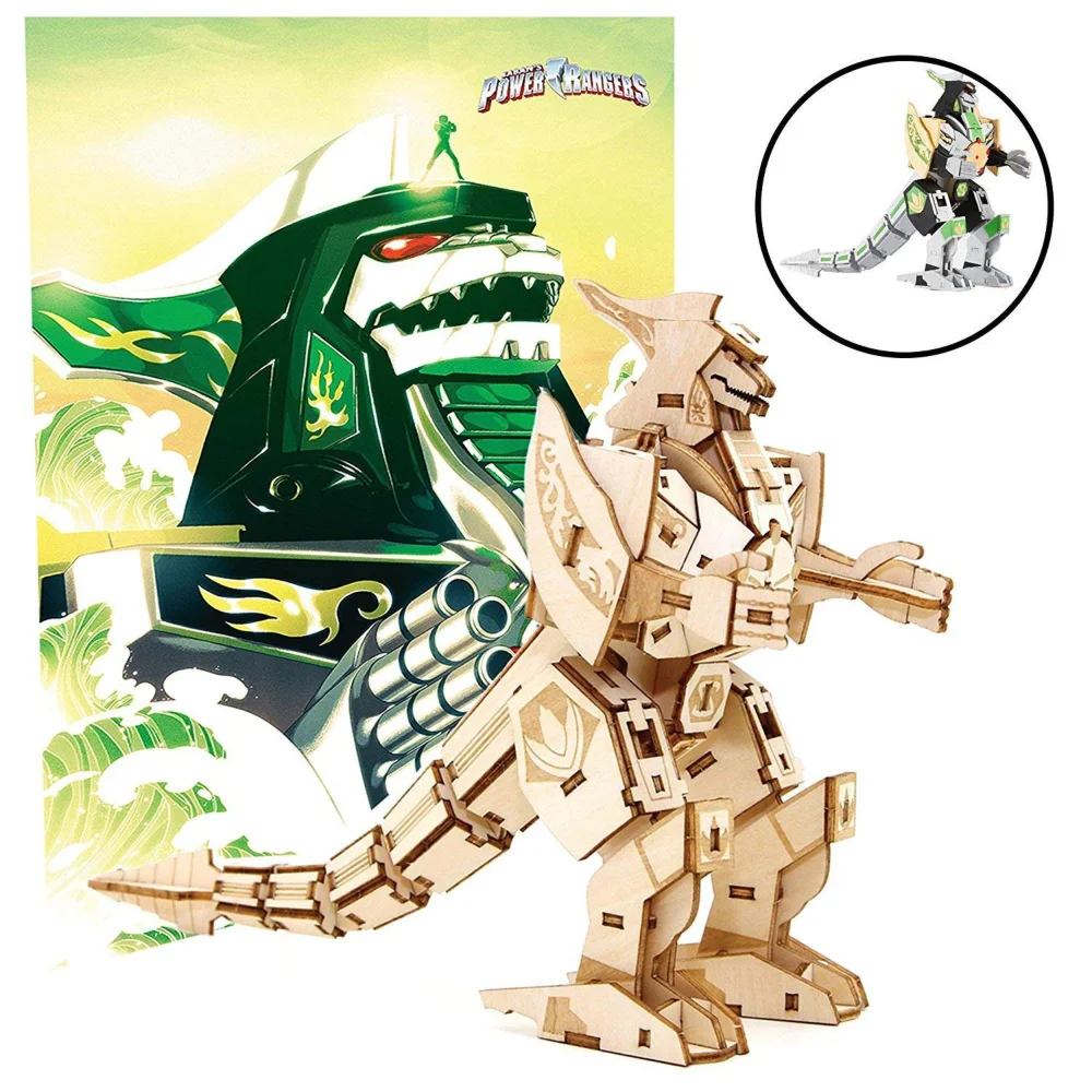 IncrediBuilds: Power Rangers- Dragonzord Image 1