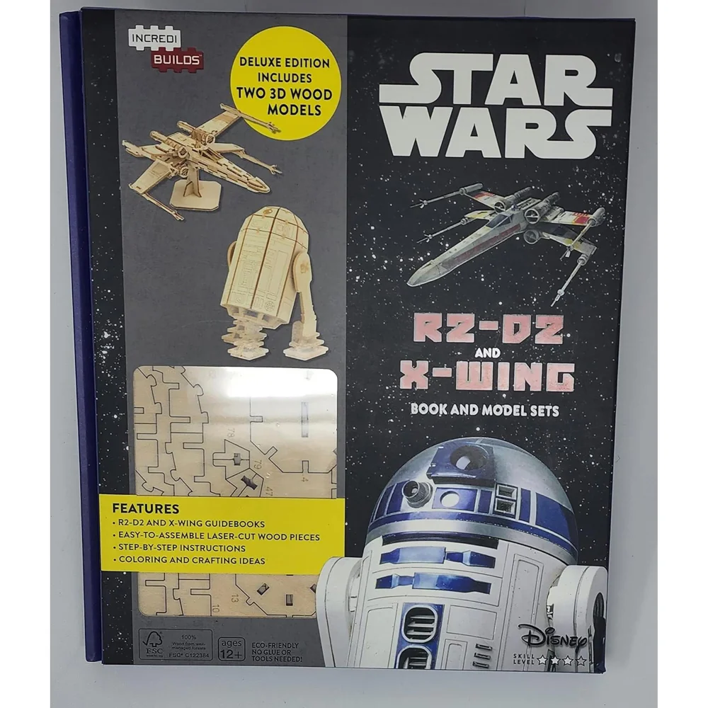 IncrediBuilds: Star Wars - R2-D2 7 Xwing Image 1