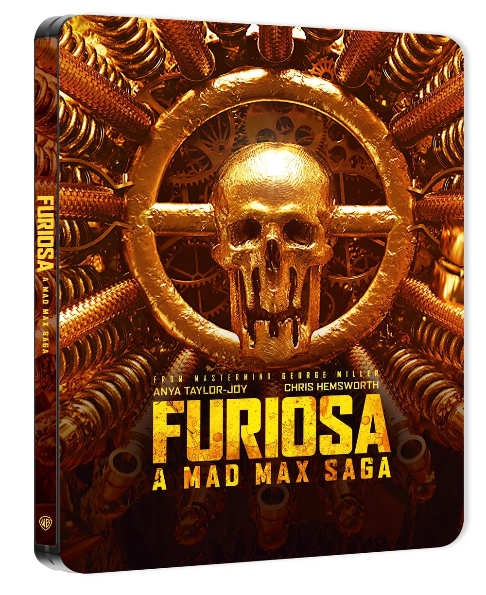 Furiosa: A Mad Max Saga - Zavvi Exclusive 4K Ultra HD Steelbook (Goldskull Version) Image 1