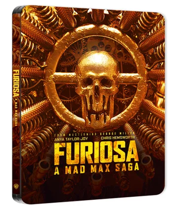 Furiosa: A Mad Max Saga - Zavvi Exclusive 4K Ultra HD Steelbook (Goldskull Version)