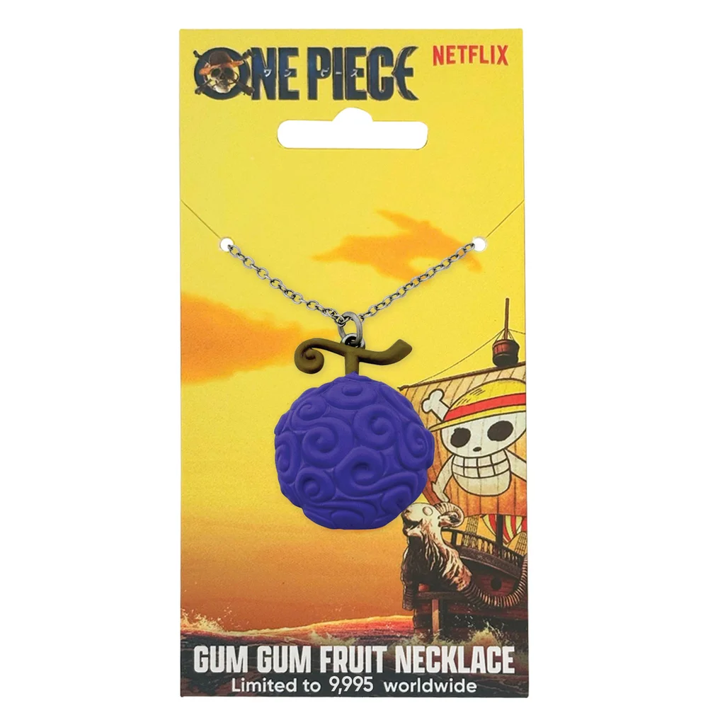 One Piece Limited Edition Gum Gum Fruit Necklace Image 1