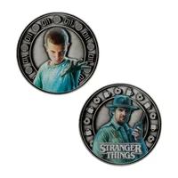 Stranger Things Eleven and Hopper Coin - undefined undefined