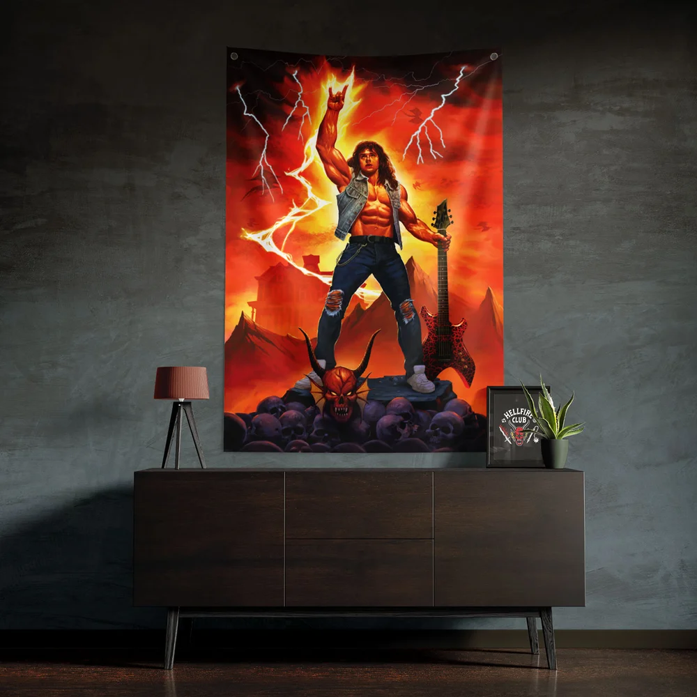 Stranger Things Eddie Munson Wall Banner Image 1