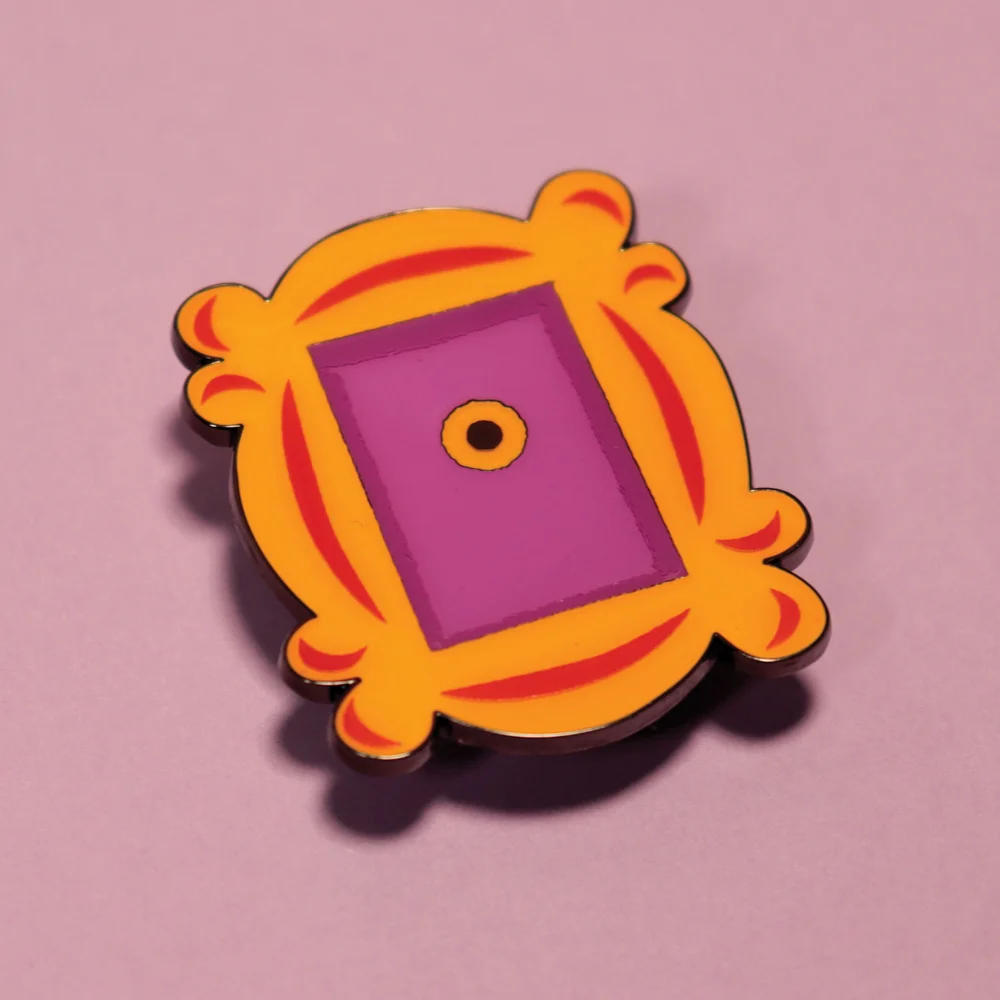 Friends Frame Pin Badge Image 1