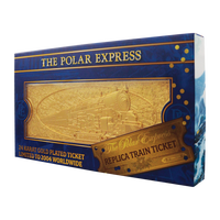 The Polar Express 24k Gold Plated Train Ticket - undefined undefined