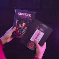 Stranger Things VHS Premium A5 Notebook - undefined undefined