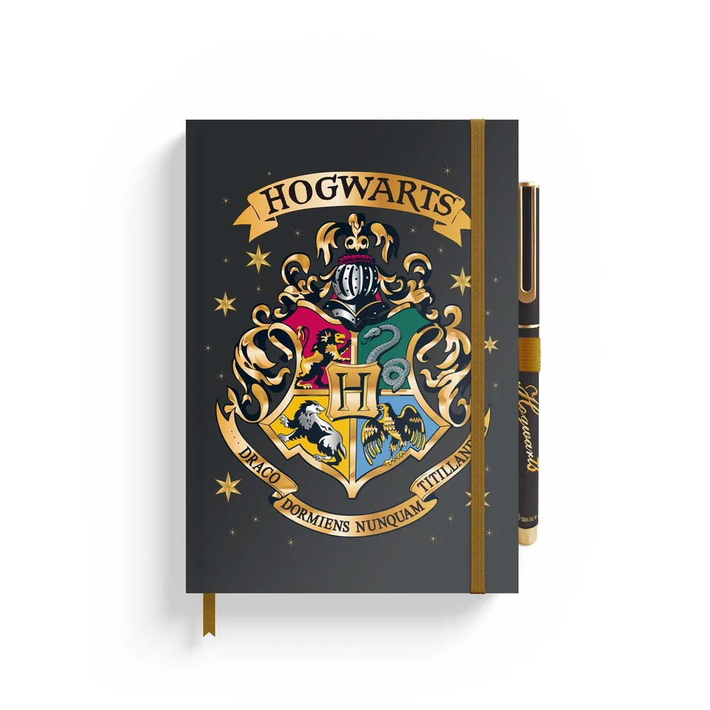 Harry Potter Hogwarts Premium A5 Notebook With Pen Image 1
