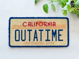 Back To The Future Door Mat - undefined undefined