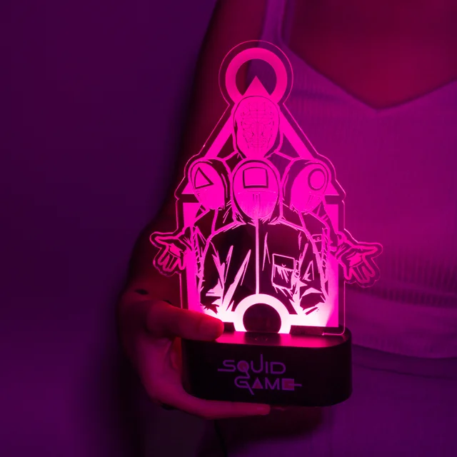 Squid Game Led Table Lamp