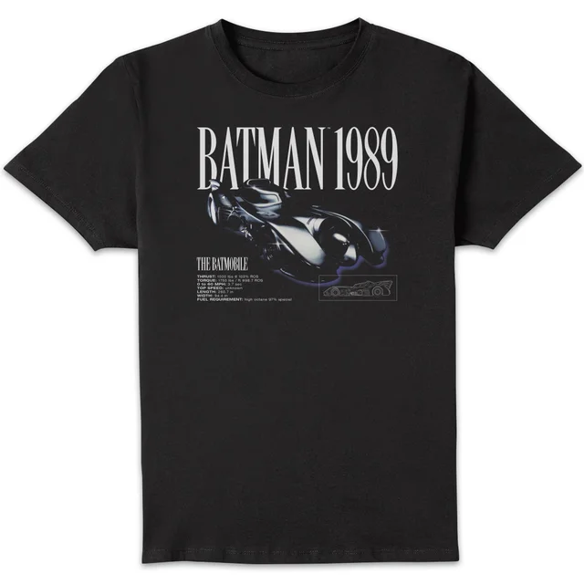 BATMAN Batmobile Unisex T-Shirt - Black