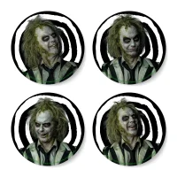 Beetlejuice Sandworm Instructional Coaster Set - undefined undefined