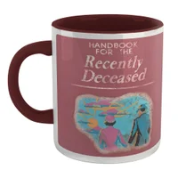 Beetlejuice Handbook For The Recently Deceased Mug - Burgundy - undefined undefined