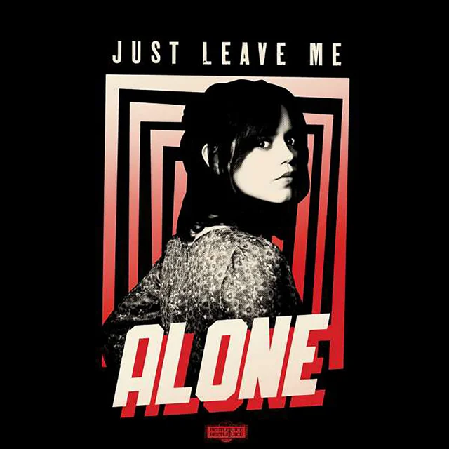 Beetlejuice Leave Me Alone Unisex T-Shirt - Black