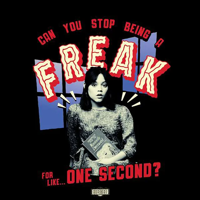 Beetlejuice Freak Unisex T-Shirt - Black