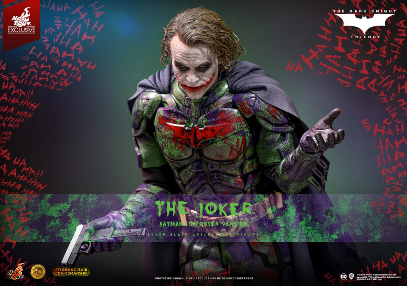 Hot Toys 1/6th Scale The Joker (Batman Imposter Version) Artisan Edition Limited Edition Statue Image 1