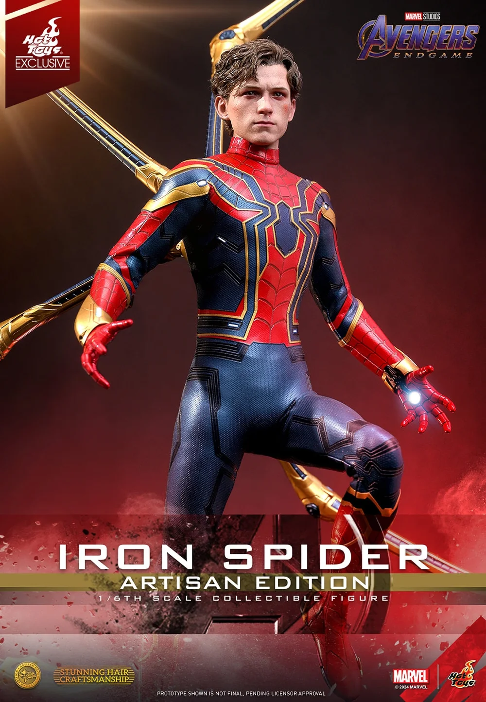 Hot Toys 1/6th Scale Iron Spider (Artisan Edition) Limited Edition Statue Image 1