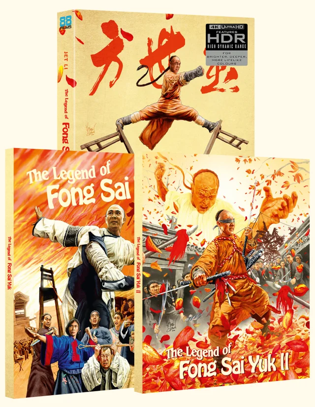 The Legend of Fong Sai Yuk 1 & 2 - Deluxe Limited Edition 4K Ultra HD