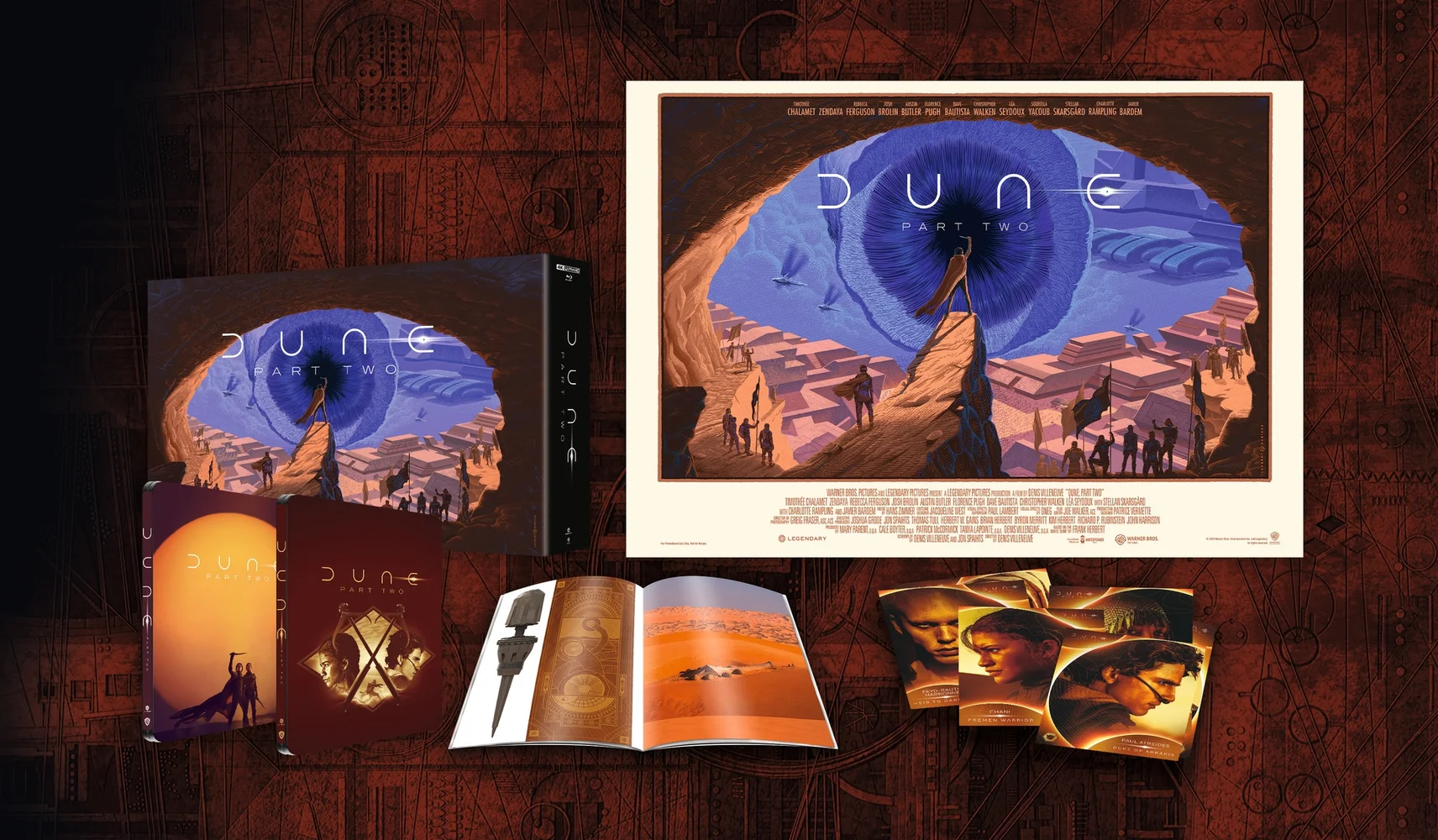 Dune: Part II Double Steelbook Collector’s Edition 4K Ultra HD & Blu-ray Image 1