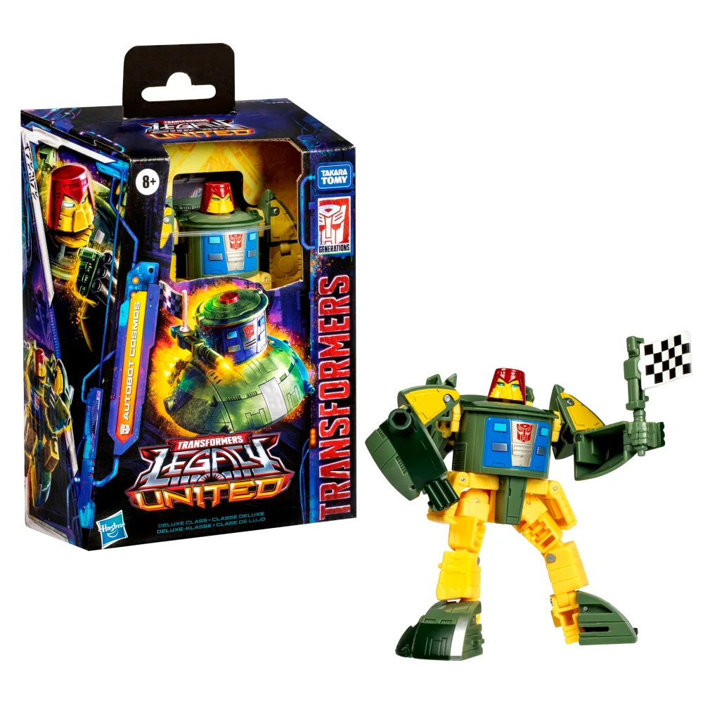 Hasbro Transformers Legacy Deluxe Class Autobot Cosmos 5.5” Action Figure, 8+ Image 1