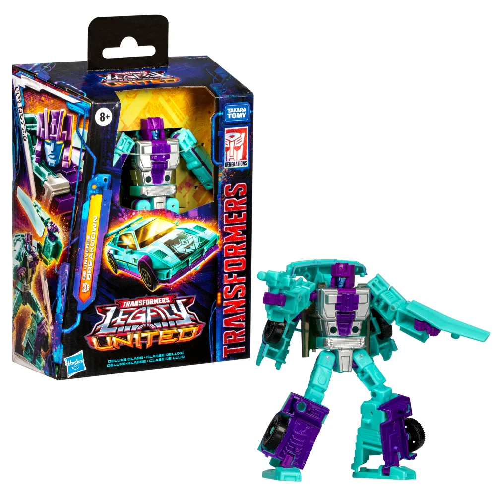 Hasbro Transformers Legacy Deluxe Class Breakdown 5.5” Action Figure, 8+ Image 1