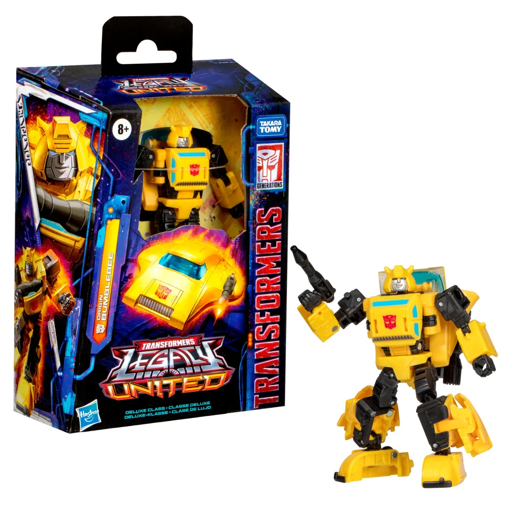 Hasbro Transformers Legacy Deluxe Class Bumblebee Action Figure Image 1