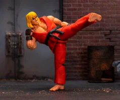 KEN MASTERS STREET FIGHTER 6" DELUXE COLLECTOR FIGURE - undefined undefined