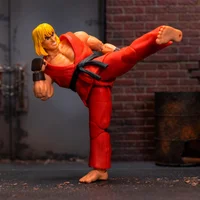 KEN MASTERS STREET FIGHTER 6" DELUXE COLLECTOR FIGURE