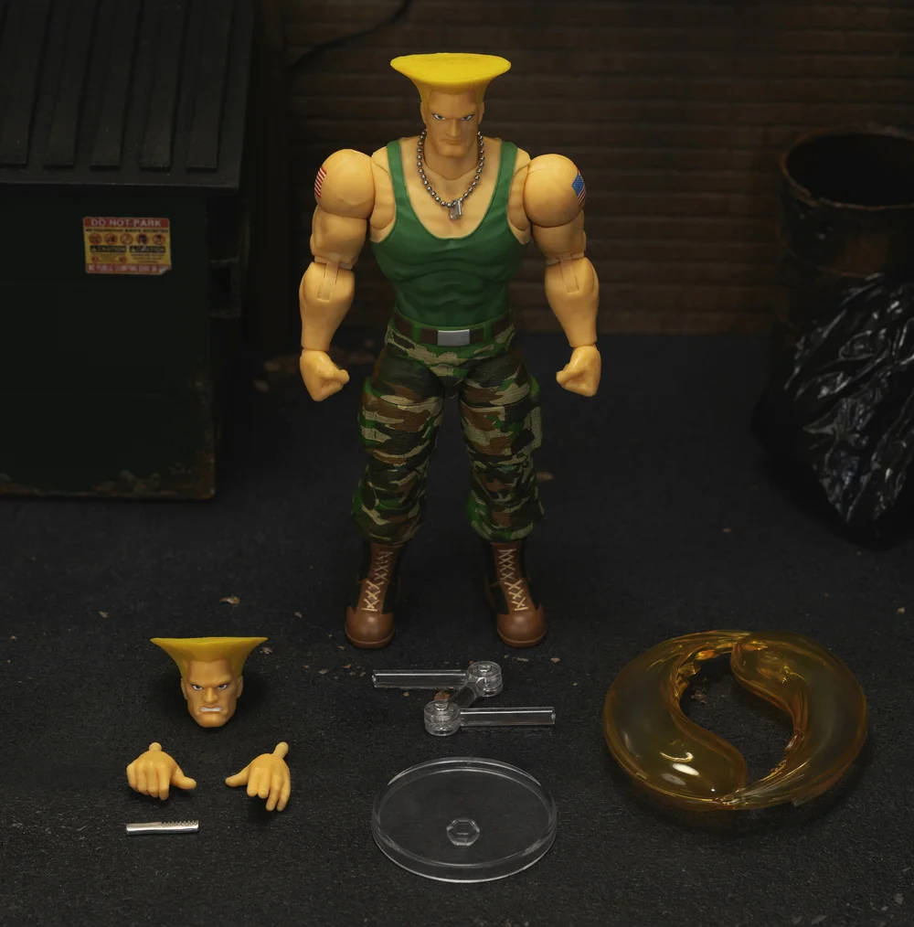GUILE STREET FIGHTER 6 INCH DELUXE COLLECTOR FIGURE Image 1