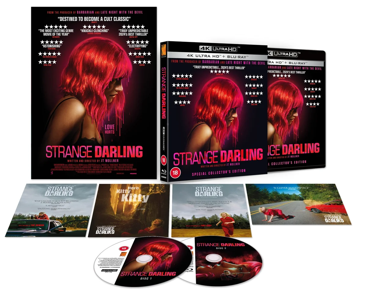 Strange Darling 4K Ultra HD & Blu-Ray Collector's Edition Image 1