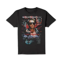 The Terminator Retro Japanese Poster Unisex T-Shirt - Black - undefined undefined