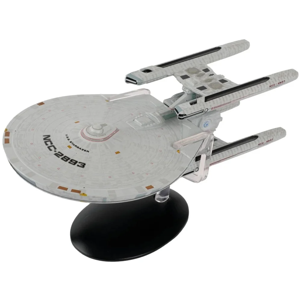 Eaglemoss Star Trek USS Stargazer NCC-2893 Die-Cast Model – The Next Generation Starship Collection Image 1