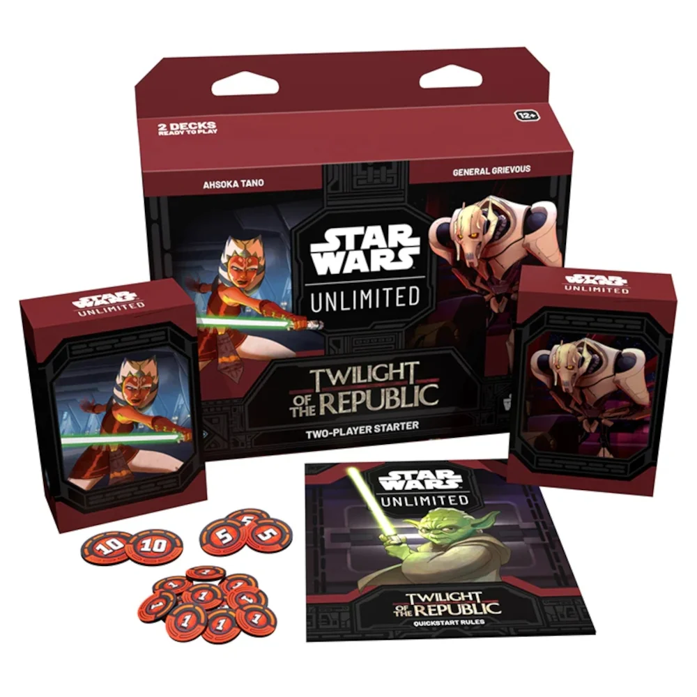 Star Wars: Unlimited Twilight of the Republic Two-Player Starter Set Image 1