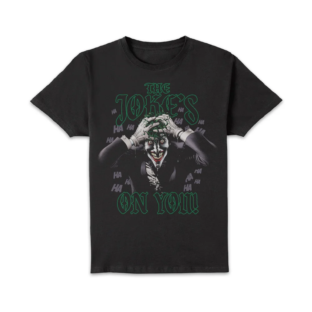 Joker The Joke's On You Unisex T-Shirt - Black - S - Black Image 1