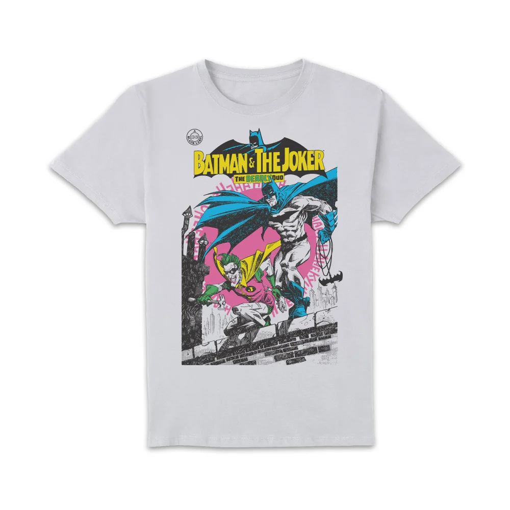 Joker Deadly Duo Unisex T-Shirt - White - XL - White Image 1