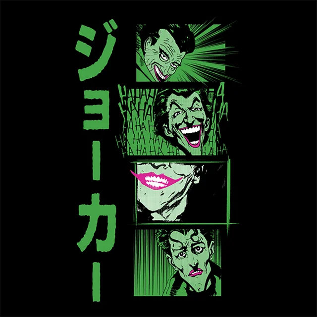 Joker Katakana Laughs Sweatshirt - Black
