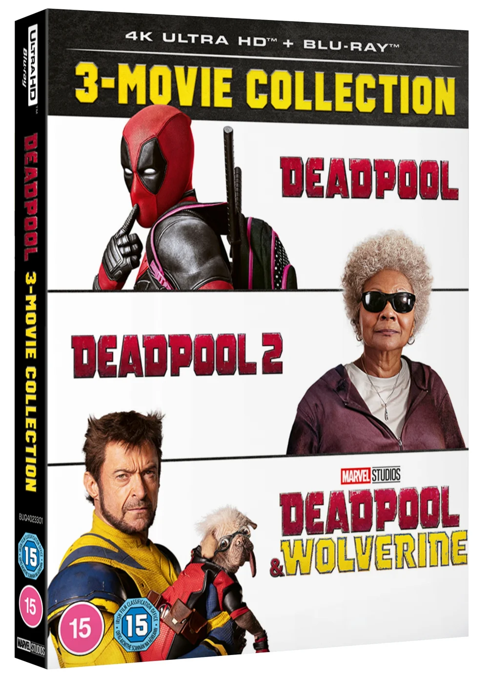 Marvel's Deadpool & Wolverine Triple Pack 4K Ultra HD & Blu-ray Image 1