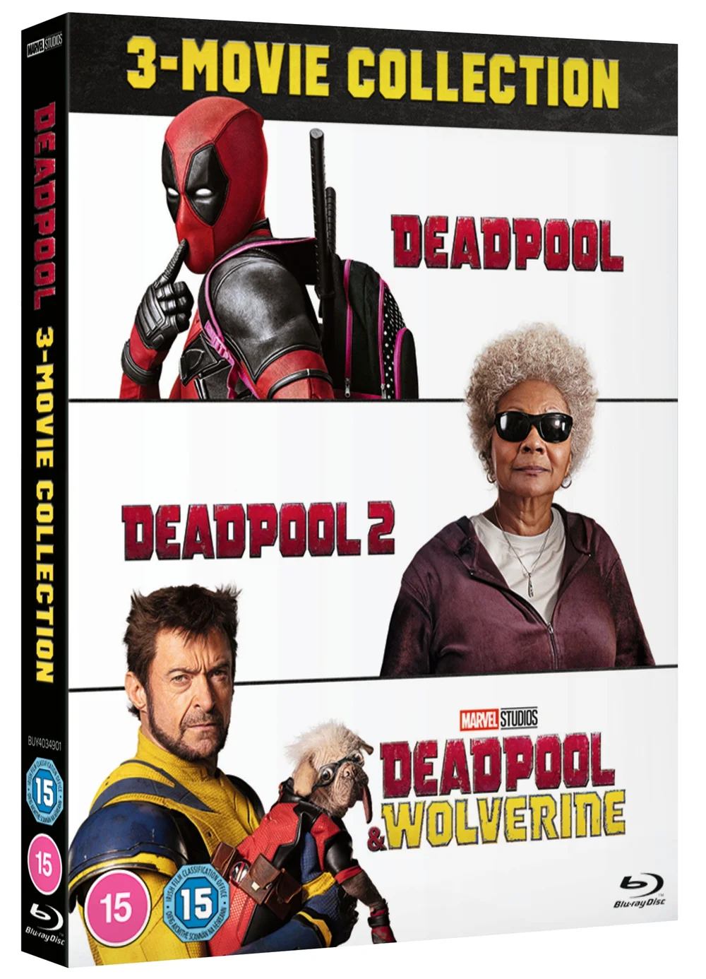 Marvel's Deadpool & Wolverine Triple Pack Blu-ray Image 1