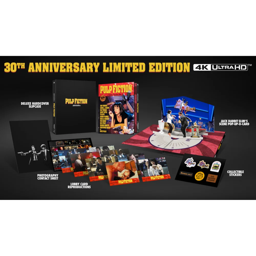 Pulp Fiction 30th Anniversary Collector's Edition 4K Ultra HD (Includes Blu-ray) Image 1